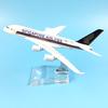 Jason Tutu Original Model A380 Airbus Boeing 747 Airplane Model Aircraft Diecast Model Metal 1:400 Airplane Toy Gift Collection