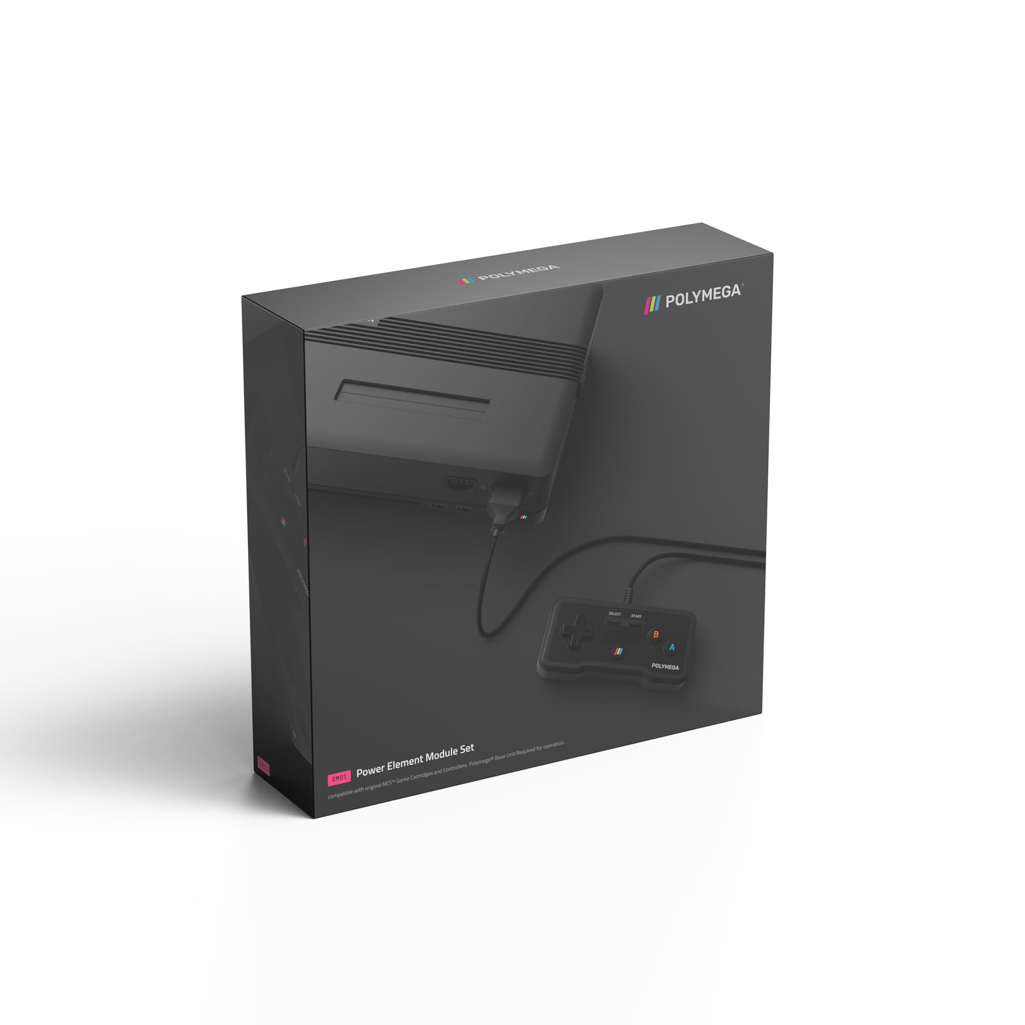 

Polymega EM01 Модуль Polymega Присвячений Провідний Контролер Набір EM01 Універсальний Чорний Сумісна Машина + Набір/Модуль NES® PM-EM01-01 NES® чорний