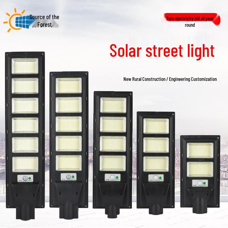 Outdoor LED Solar Street Lamp - Waterproof, Rural & Household Lighting