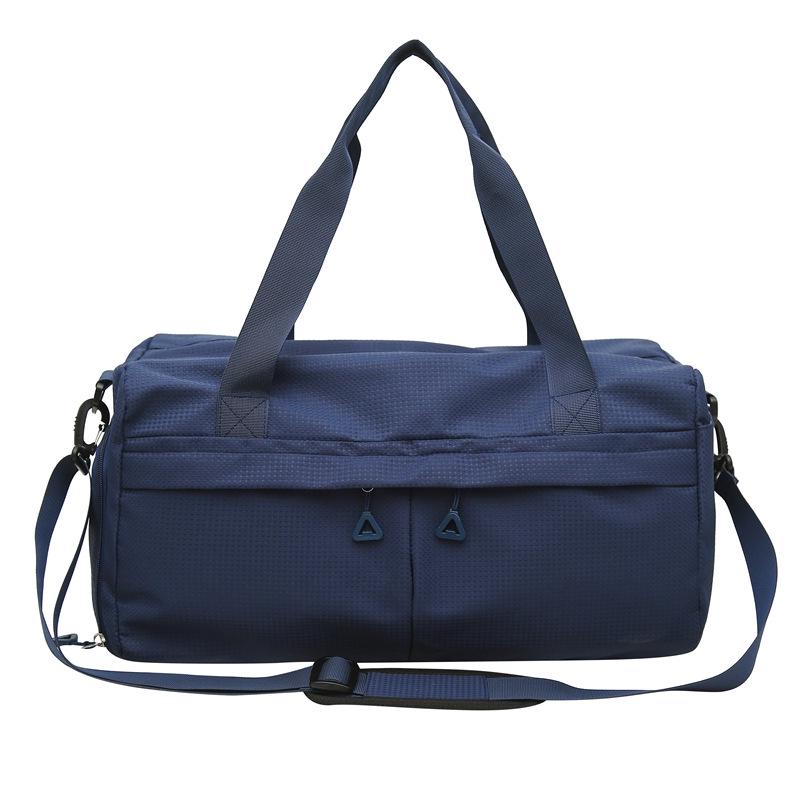 Unisex Crossbody Sports Bag with Dry/Wet Compartments, Large-Capacity Travel Duffel for Short Trips