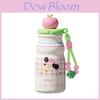 Apple Baby Bottle Insulated Water Bottle With Straw For Kids Outdoor Use