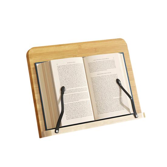 Book Stand for Reading 8 Height Adjustable Book Holder Hands-Free Reading Recipe Cookbook Tablet Holder