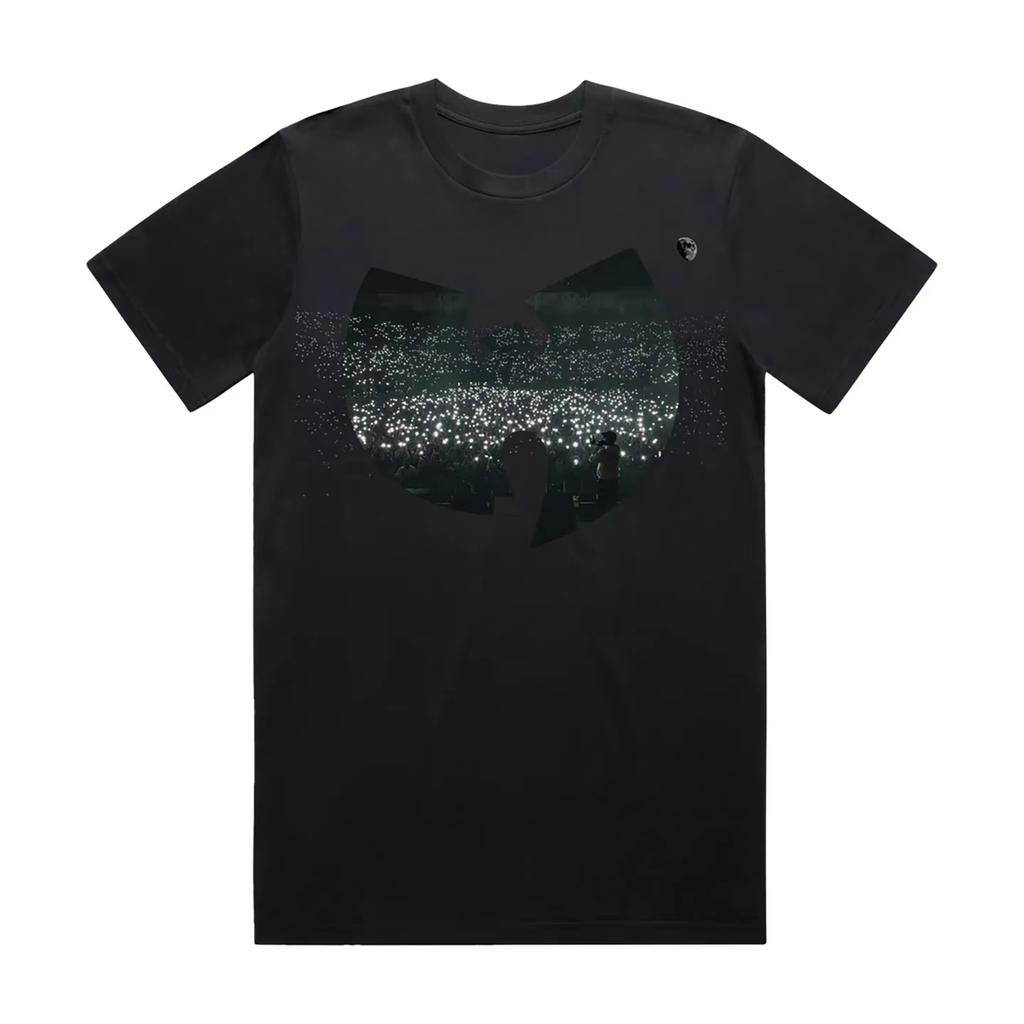 Retro Wu Tang Clan Iconic Logo Graphic Tee 90s Hip Hop Streetwear Casual Unisex Short Sleeve Top