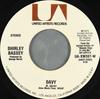 7inch Record SHIRLEY BASSEY  Davy UAXW387W UNITED ARTISTS  1974 US Jazz Used