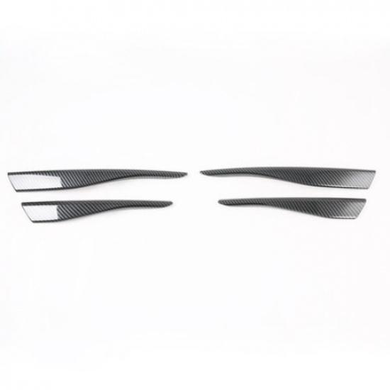 For Volkswagen Golf MK8 Pro R 2021 2022  Front Fog Light Lamp Eyebrow Cover Trim