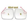 Car Left/Right Side Heated Mirror Glass For Range Rover/Sport Discover 13-22 Blind spot auxiliary lenses for Rearview mirror