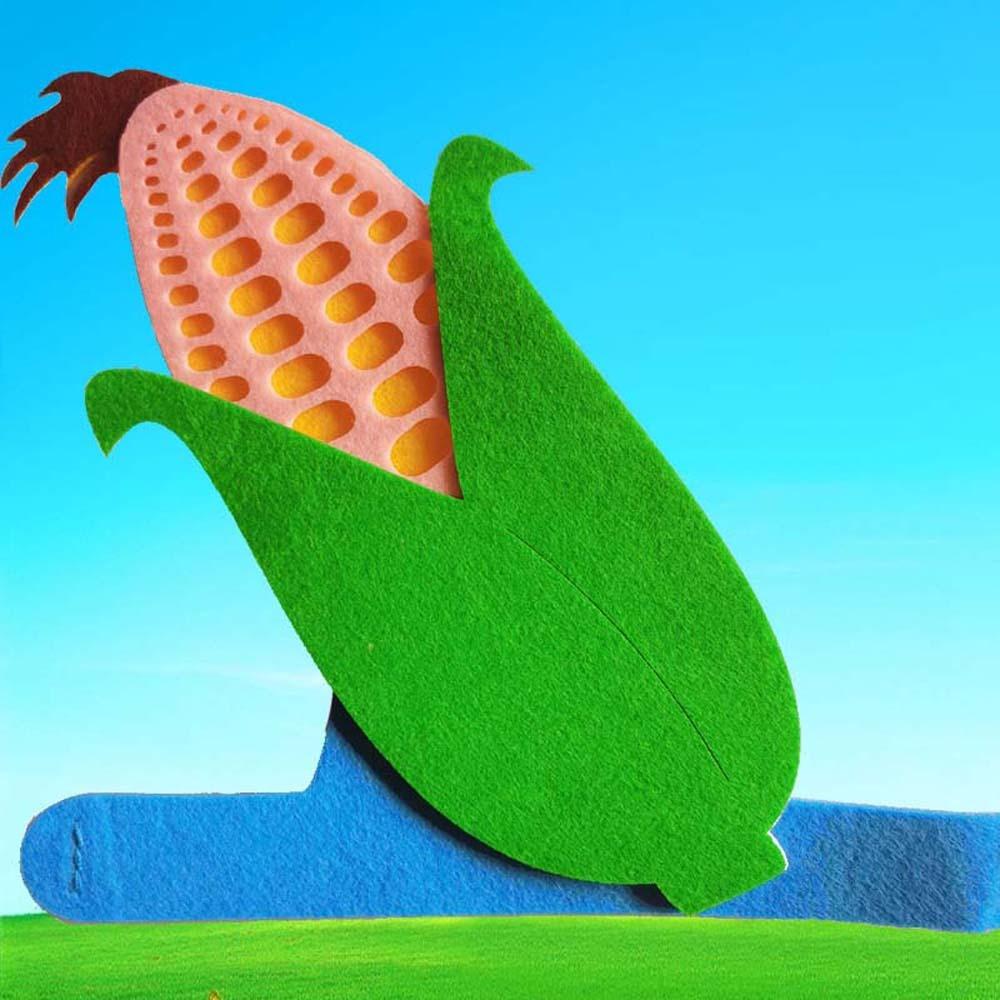 

Elastic Cartoon Vegetable Headband Funny Kindergarten Performance Headwear Girls Corn