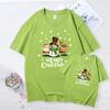 New Year Stylish Parent-Child Matching Outfit Set: Short Sleeve Family T-shirt for Christmas Photos - Includes Mother-Daughter Options