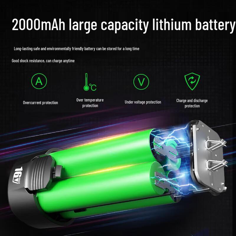 Dongcheng 16V Cordless Brushless Drill & Screwdriver CN Plug (adapter Included)