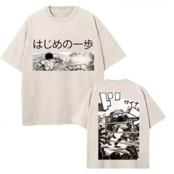 T-shirt Takamura Ippo Skull Skeleton Cartoon Anime MMA Boxing Muay Thai Kickboxing Print 3D Training Workout Sport Unisex Short Sleeve Fitness Gym