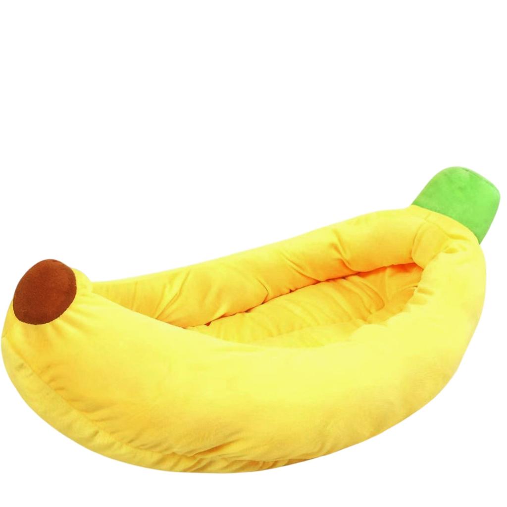 All- Non- Pet Banana Bed, Wear-Resistant Dog Bed and Bed, Cozy Soft Cushion for Small and Medium
