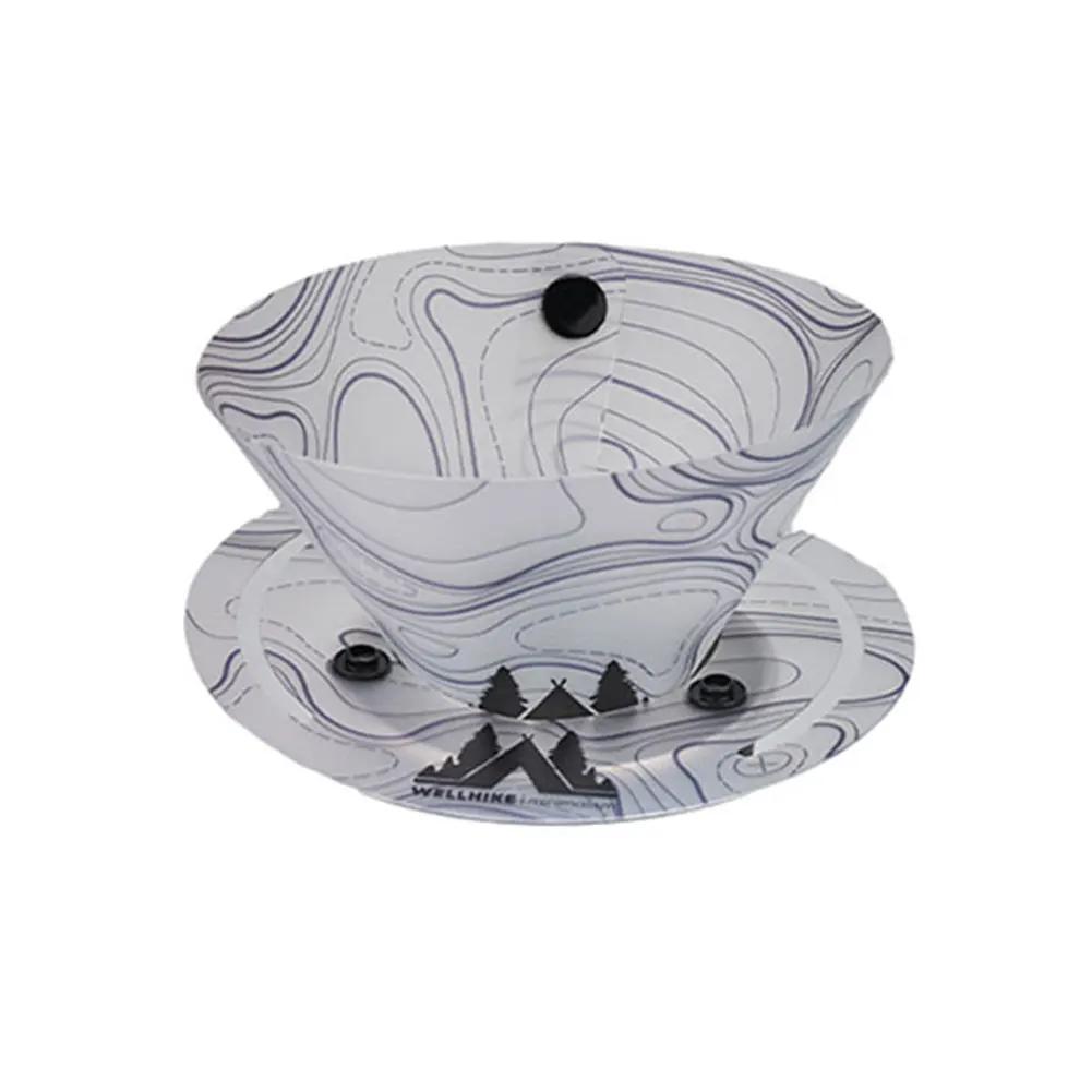 

Outdoor Lightweight Folding Tableware Space Saving Portable Tableware Combination Ultra Light Tableware Set for Camping Hiking