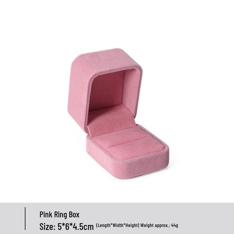 Velvet Jewelry Box for Rings, Necklaces, Earrings, Pendants, and Bracelets