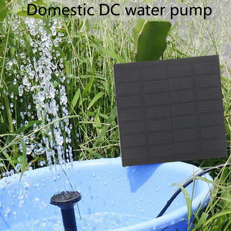 1PC Solar Fountain Pump Kit With Individual Solar Panels For Bird Bath Outdoor Pond Courtyard Garden And Fish Tank Garden