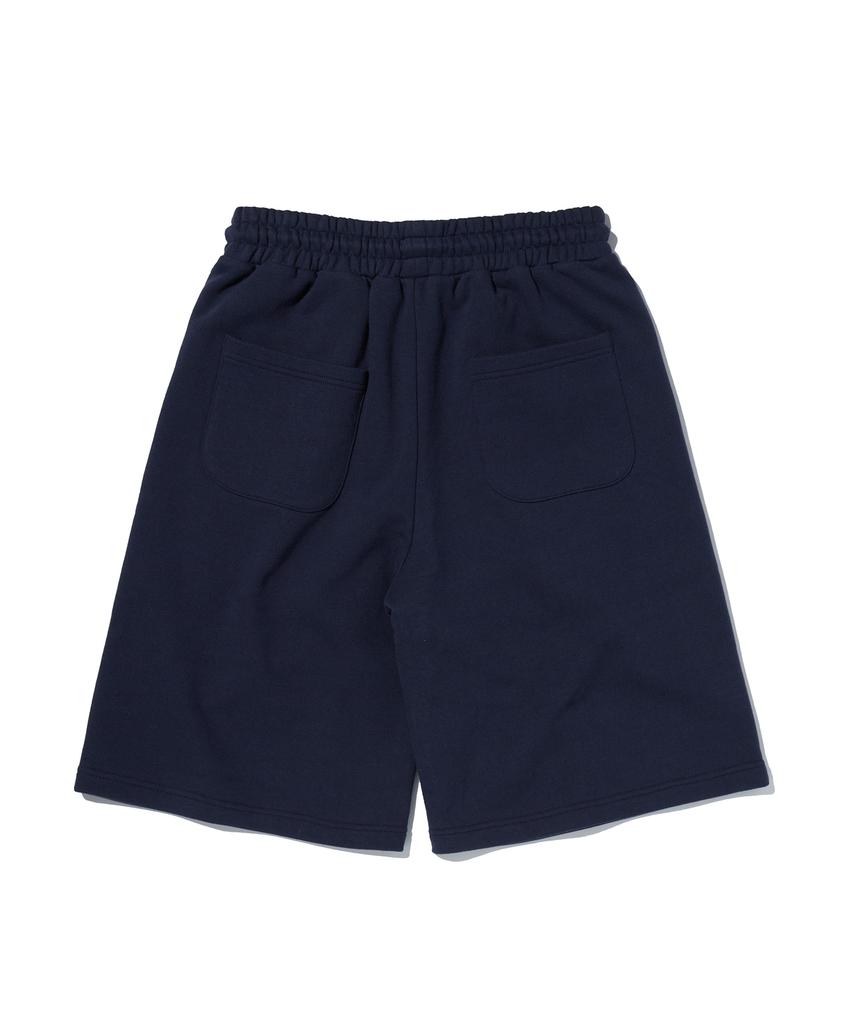 Seuweideu Wide Sweat Shorts [Navy]