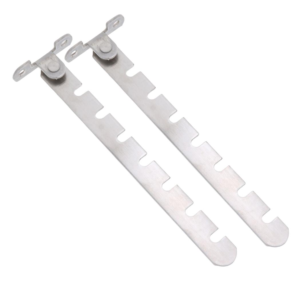 2Pcs Adjustable Window Limiters Stainless Steel Window Lock Tilt Control Window Stopper for Various Doors and Windows