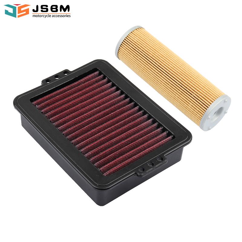 JSBM Motorcycle Accessories High Flow Air Filter Oil Filters For Kove  800X Colove ADV ZF800GY ZF800LS Engine Intake Cleaner