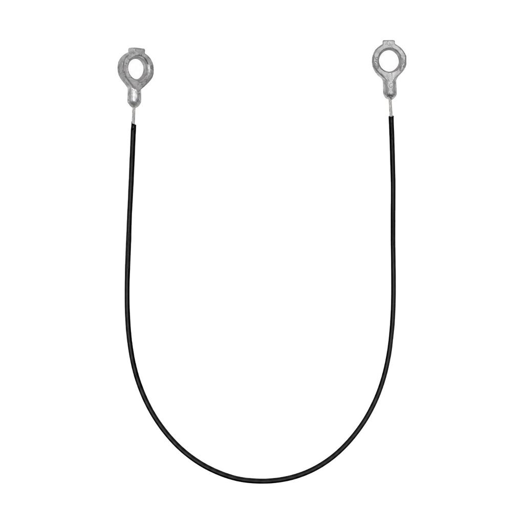 Flexible Control Cable with Crimped Replacement Loop End Fittings