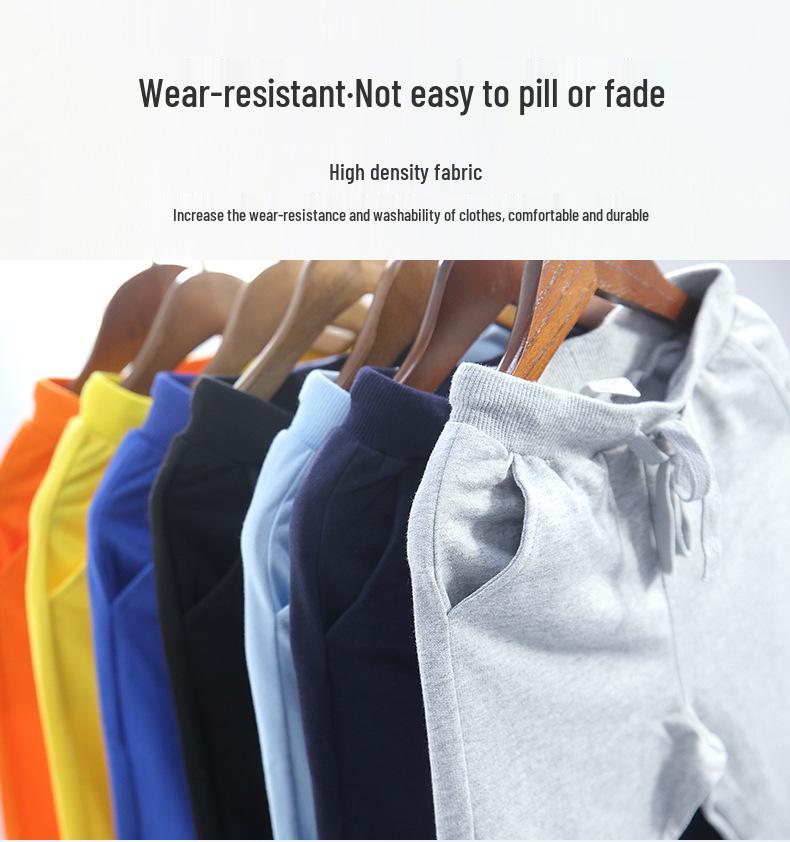 Baumwoll-Kapuzensweatshirt-Zweiteiler für Kinder, Jungen und Mädchen - Sportbekleidung für Frühling/Herbst