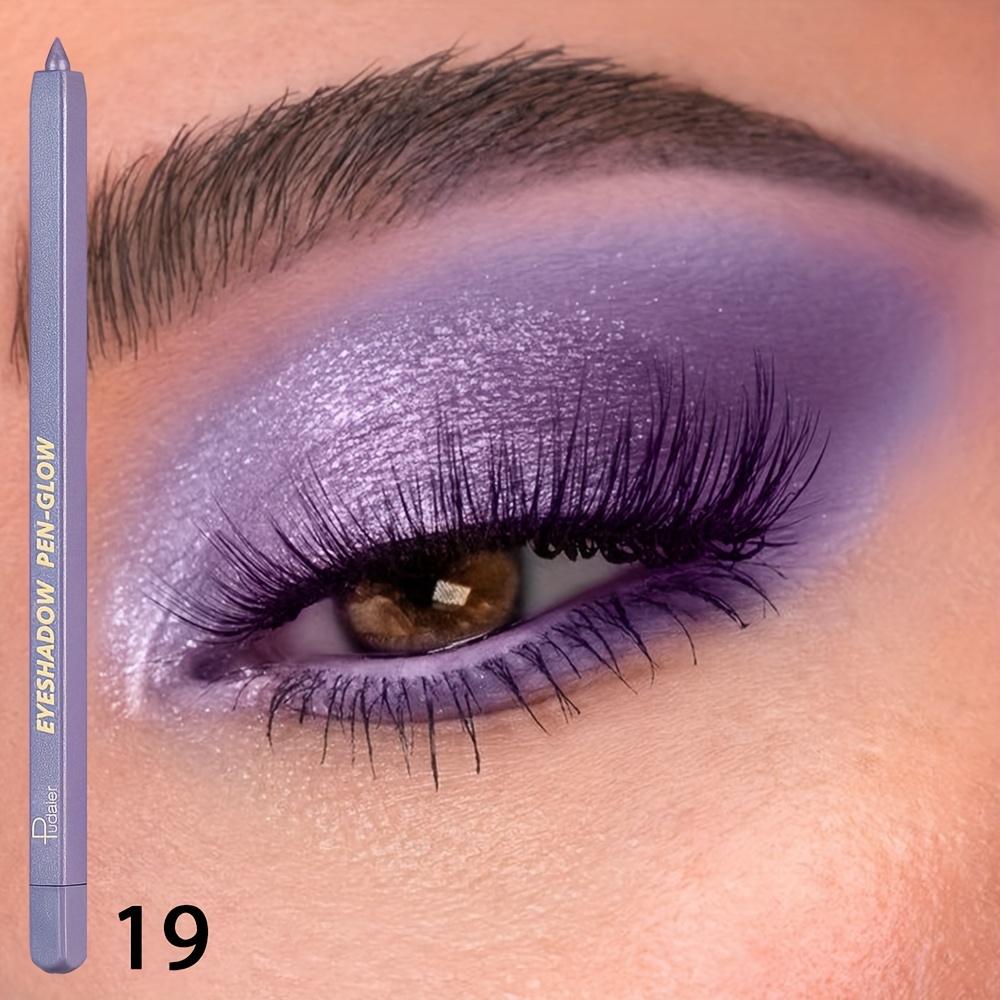 

Набор теней-карандашей Pudaier из 19 цветов, Стойкие водостойкие матовые и мерцающие оттенки, Легко растушевываются и наносятся, Универсальный макияж для начинающих и вечеринок