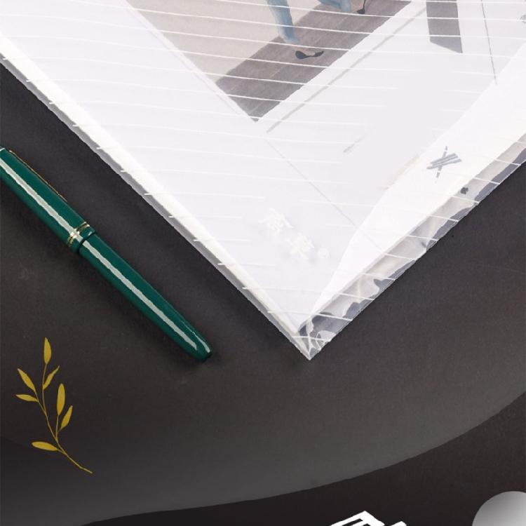 Secure Snap Closure Plastic Document Holders A4 Size Waterproof File Folders Document Wallet For School Office Use