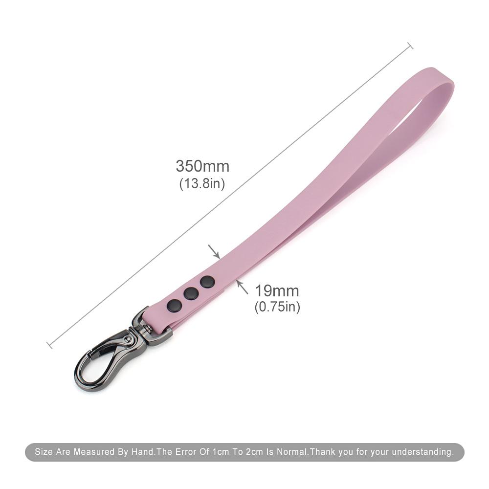 35cm Short Pet Leashes PVC Dog Leash Waterproof Training Cat Dog Walking Rope