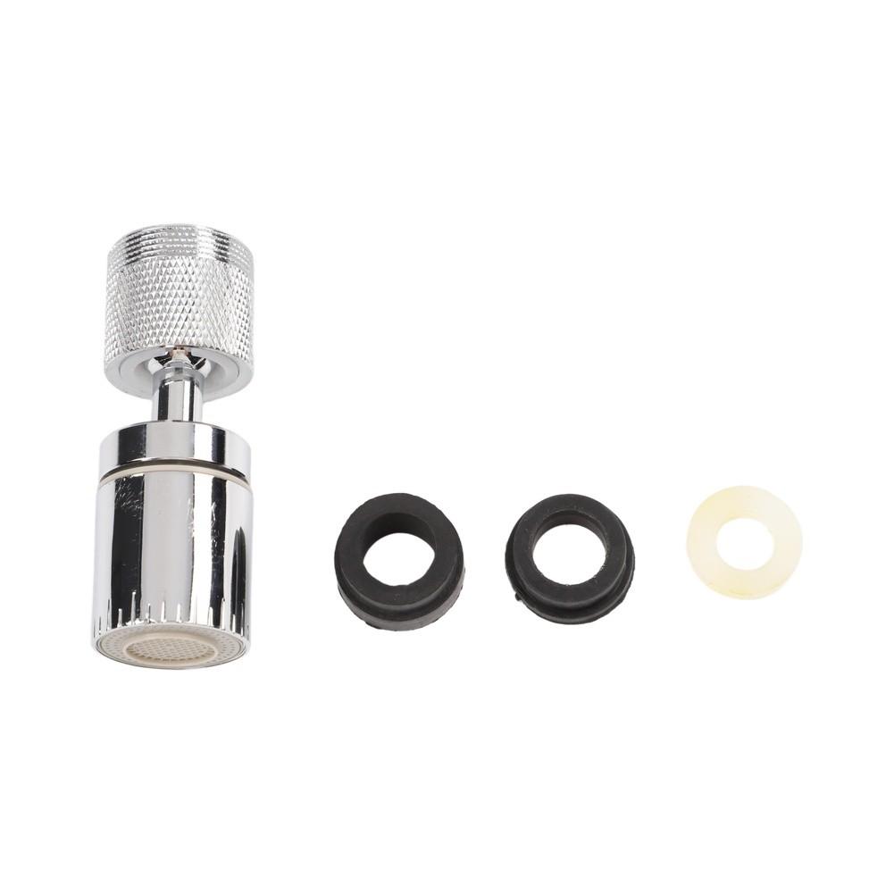 Rotating Faucet Attachment with 360 Degree Swivel and 3 Spray Options Spray Shower Mixed Flow for Kitchen and Wash Basin Taps