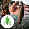 30Pcs Double Propellers Fishing Lures Soft Fish Lures Soft Large Feet Swimbaits Lures Swimbaits Artificial Frogs Lures