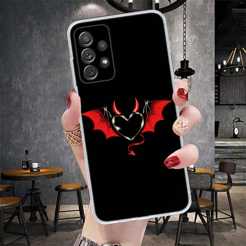 Gothic Vampire Scarlet Art Soft Phone Case For Samsung Galaxy S22 S23 S24 S25 Edge S26 Ultra S20 FE S21 Plus + Fundas Coque Gala