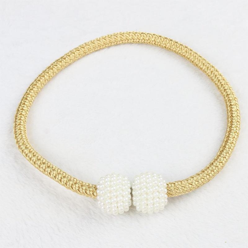 1/4PCS Pearl Magnetic Curtain Clip Curtain Holders Tie Back Buckle Clips Hanging Ball Buckle Tie Back Curtain Decor Accessories