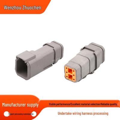 DTM04-6P and DTM06-6S Automotive Wiring Harness Male/Female Plug Connector