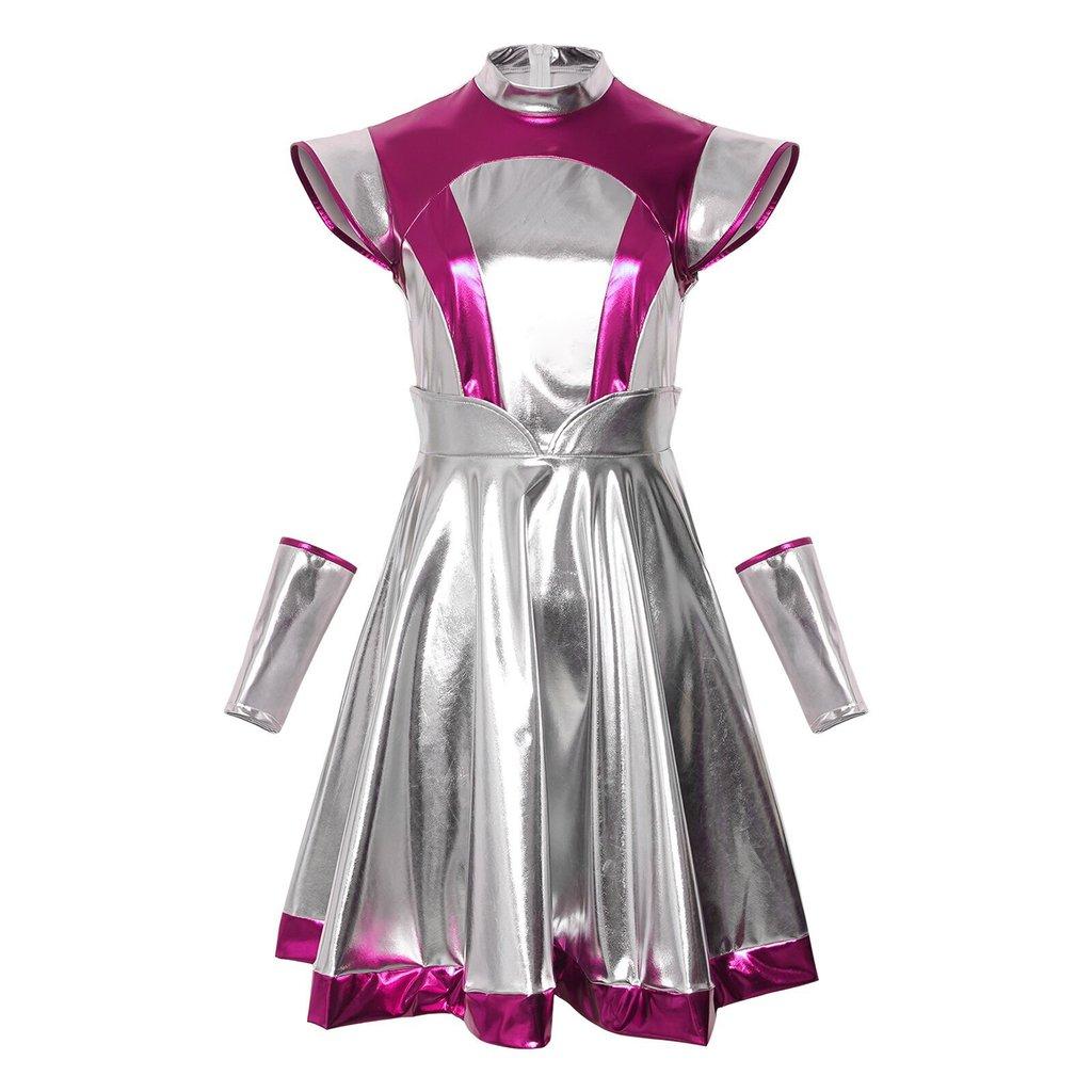 Ai Robot Cosplay Costume With Spandex Fabric For Anime And Gaming Events