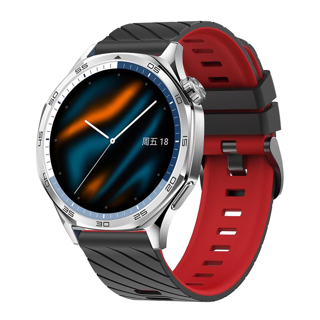 22mm Replace Band for Amazfit Balance/GTR 4 3 2 Silicone Watchband For Amazfit Bip 6 5/ Stratos 3 2 2S Adjustable Strap Bracelet