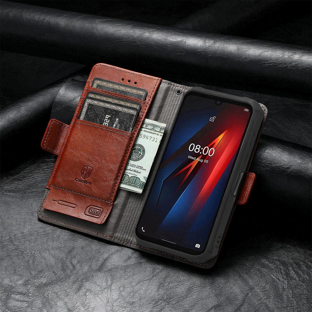 Multifunctional Magnetic Flip Cover Leather Case for Ulefone series.Note 12/Note 13P/Note 14/Note 15/Note16 Pro... Where Fashion Meets Function