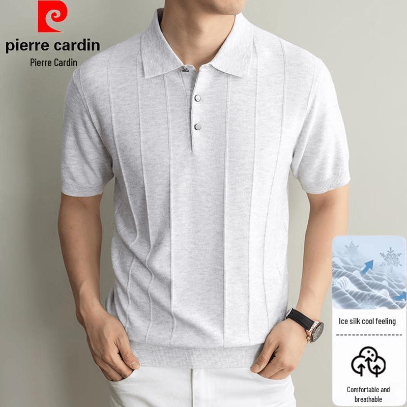 Pierre Cardin Men s Summer Knit Polo T-Shirt 2XL