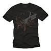 Guitar T-Shirt for Men with cool music print and guitar graphic printshirt, perfect gift for guitarists, musicians and music lovers S-5XL