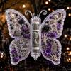Acrylic Money Holder Ornament Butterfly Hanging Style Treat Holder Ornament Personalized Design Transparent Holiday Gift Pendant