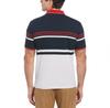 Original Penguin Honeycomb Jacquard Eng Stripe поло с короткими рукавами