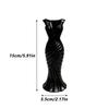 Flower Arrangement 3D Printed Flower Vases Gown-Shaped Decorative Vase  Home Desktop Decorations