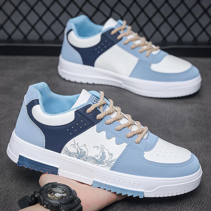 

Trend versatile 2025 spring platform sports board shoes new men s shoes breathable little white shoes men s casual trendy shoes 39
