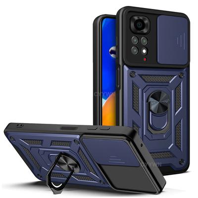 Nárazuvzdorné pancierové puzdro s posuvným fotoaparátom pre puzdro Xiaomi Redmi Note 11 11s 11Pro Coque Funda pre puzdro Redmi Note 11 Pro 5G