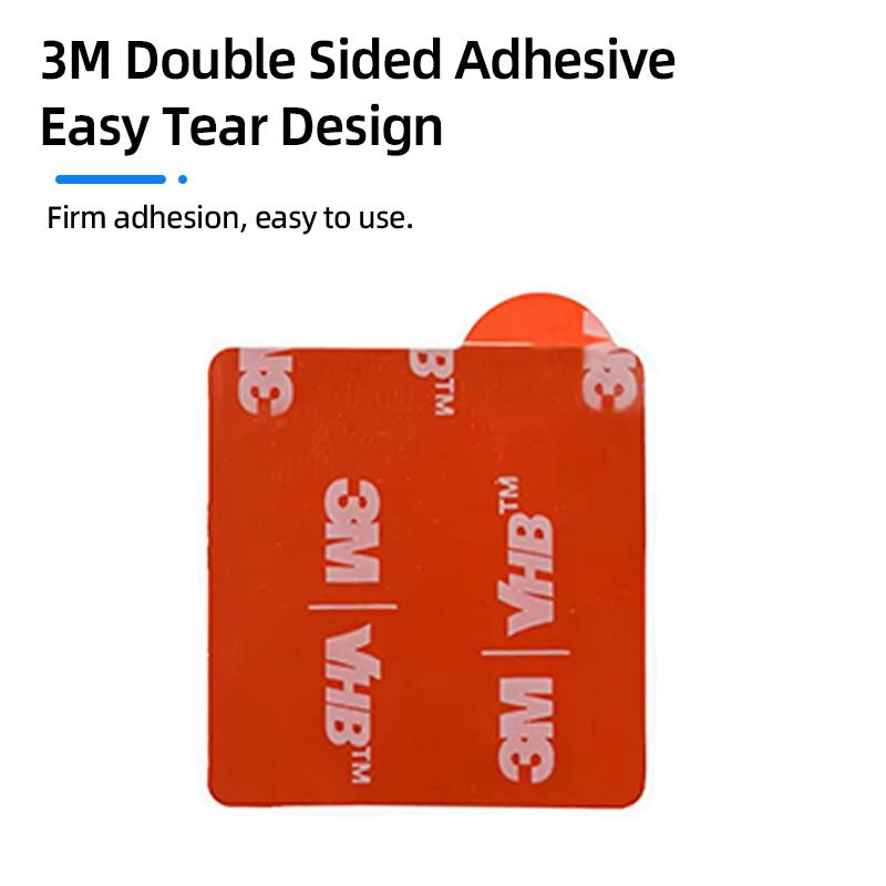 3 Holes Screwdriver Bit Holder 1/4 Hex Shank Drill Bit Storage Case with 3M 3Meters Double Sided Adhesive Tape Tool Accessories