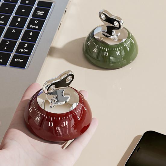 Magnetic Kitchen Timer Mechanical Countdown Clock for Cooking Baking Studying