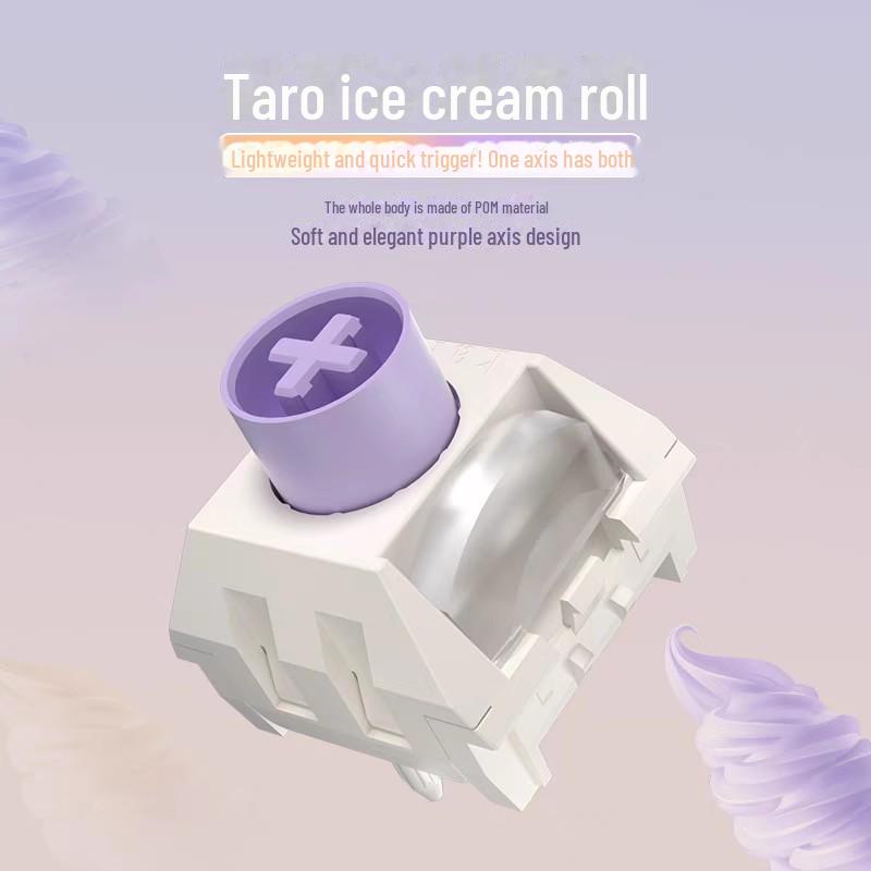 TTC Ice Quiet V2 Kaihua BOX Weiße Achse Mechanische Tastatur Lichtführung