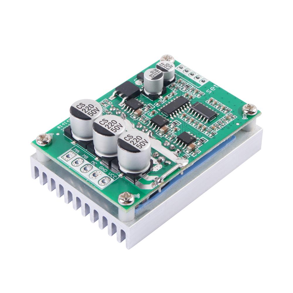 DC 12-36V 500W 15A Brushless Hall Free Motor Driver Board Motor Foward Reverse Speed Controller Control Switch Module