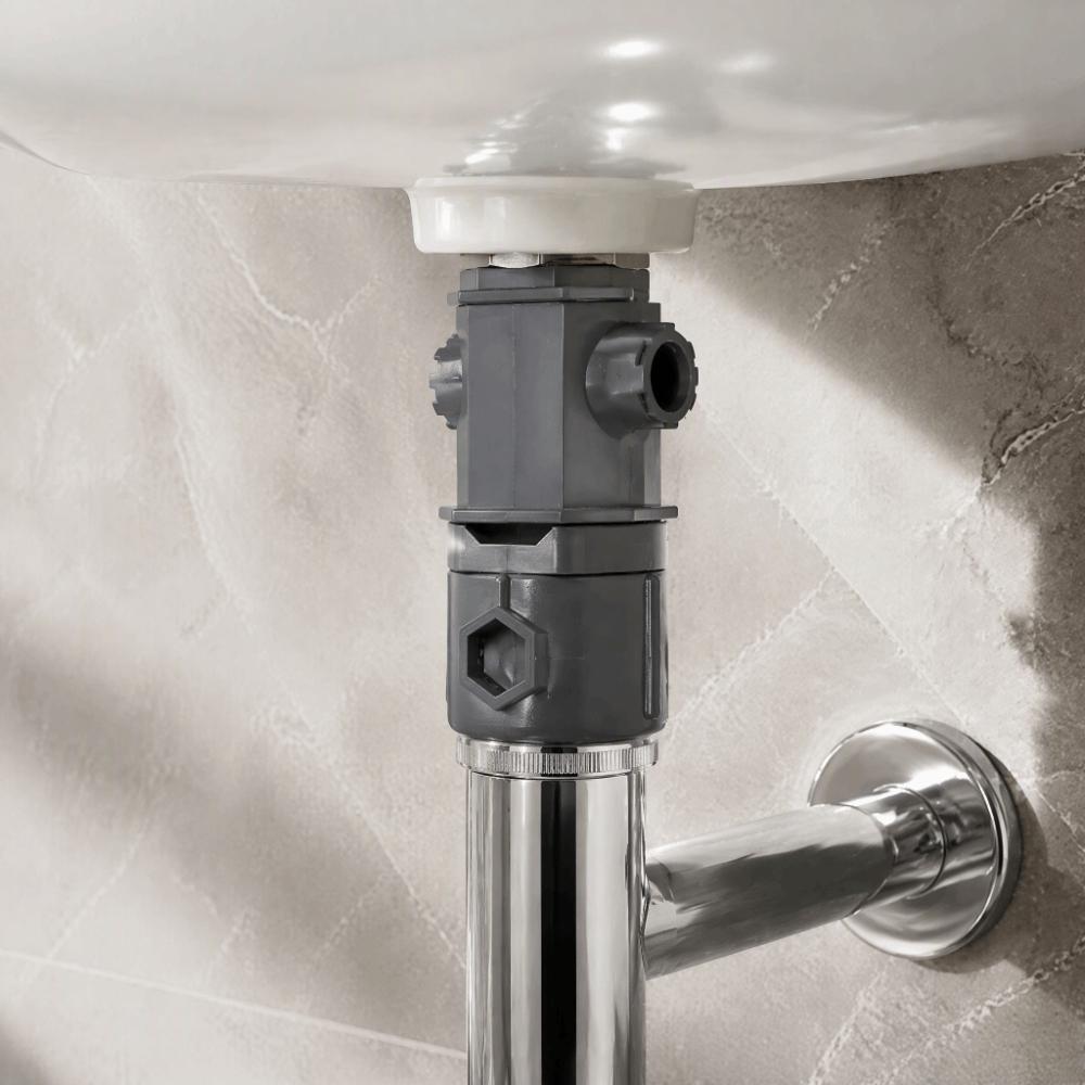 Durable Plumber Hex Tool Professional Sink Repair Wrench All-in-One Faucet Wrench  Home Plumbing