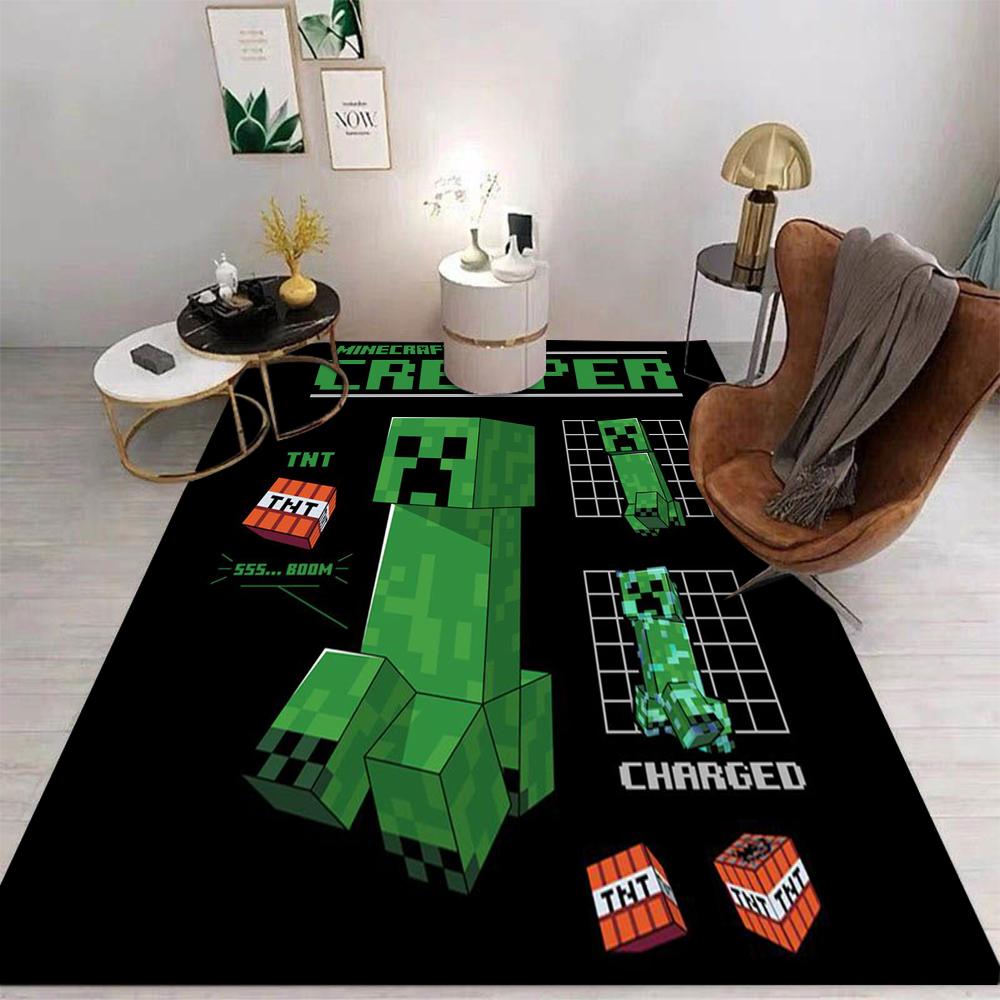 Anime Carpet Cartoon Living Room Bedroom Kitchen Sofa Table Balcony Rug Non-slip Washable Mat Exquisite Home Ornaments