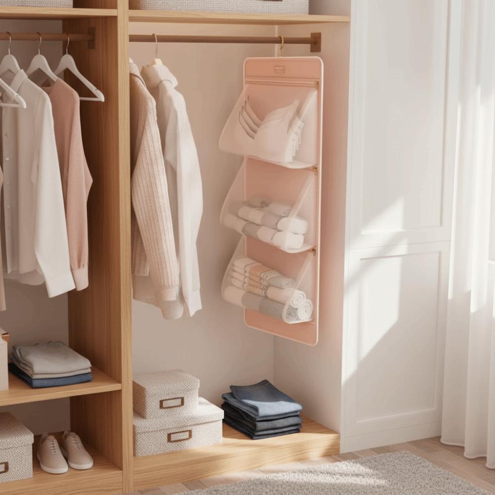 Breathable Underwear Storage Bag Foldable Socks Storage Organizer  Wardrobe Storage