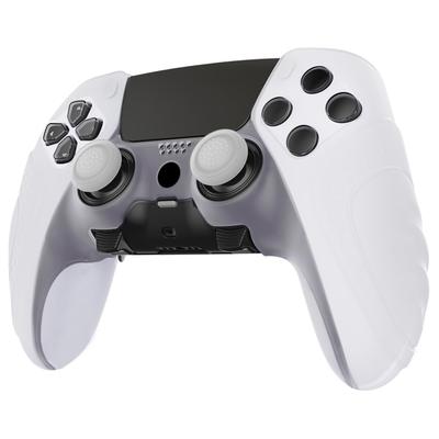 PlayVital PS5 Edge Controller Siliconen Cover Zachte Rubberen Beschermer Skin met Duimgreep Dopjes voor PS5 Edge Draadloze Editie Glow in the Antislip Case,