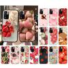 Phone Case For Xiaomi Poco C71 15T 14T Pro Redmi Note 15 14 14 13 Pro Redmi A5 15C 13C Strawberry Fruit Cat